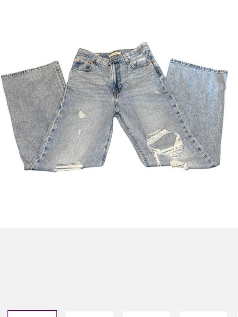 Levi's Ribcage Wide Leg Jeans 27x32